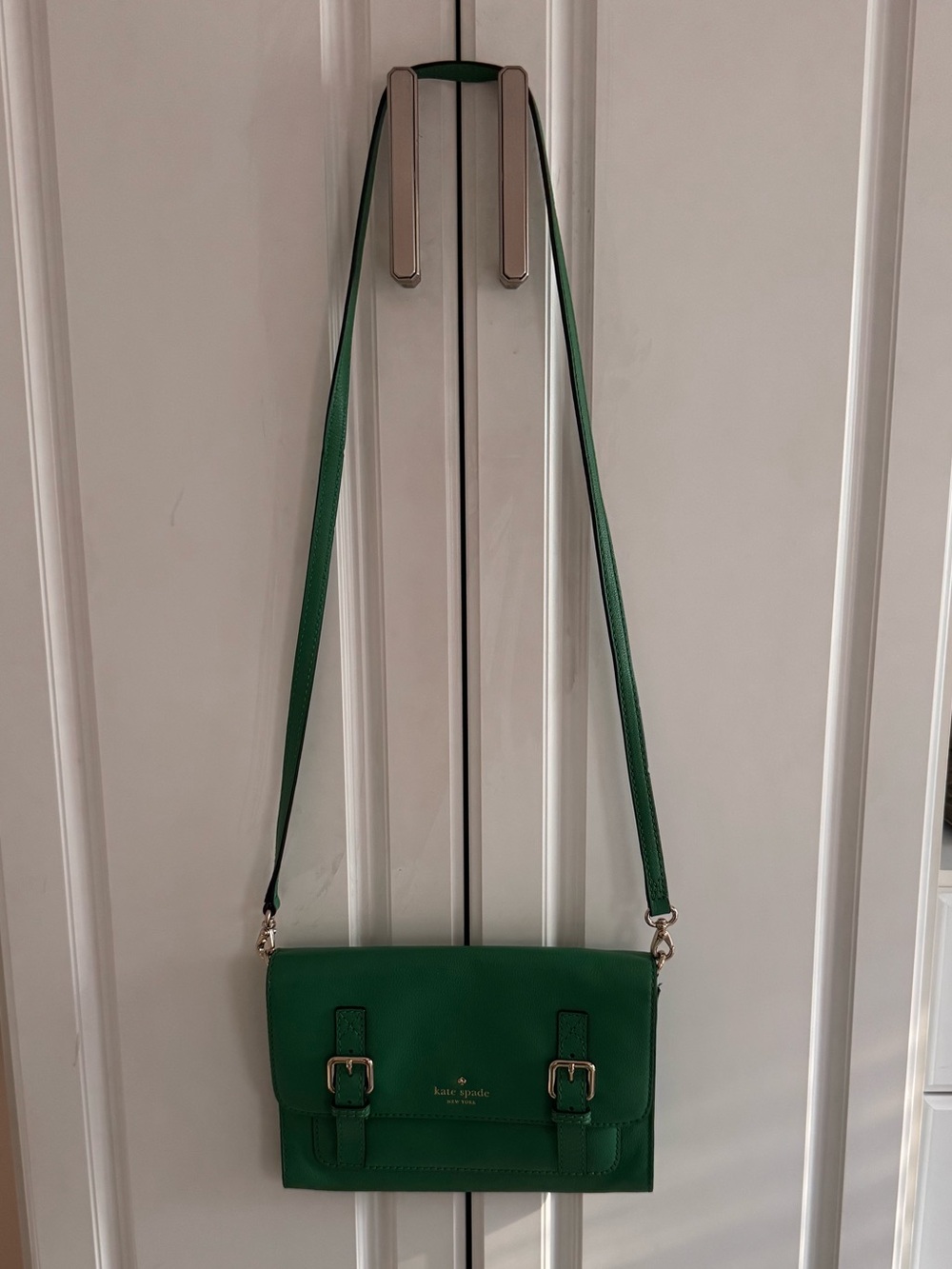 Kate spade Essex scout handbag, Kelly green, new condition